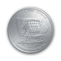 silver medal front