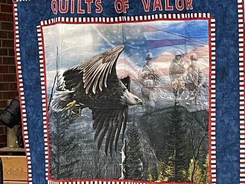 Donated Quilt of Valor
