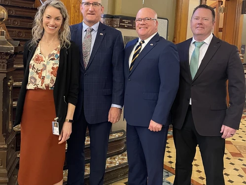 Key Senate and IDVA leaders