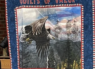Donated Quilt of Valor