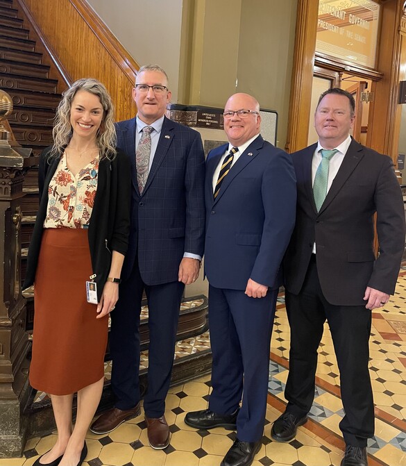 Key Senate and IDVA leaders
