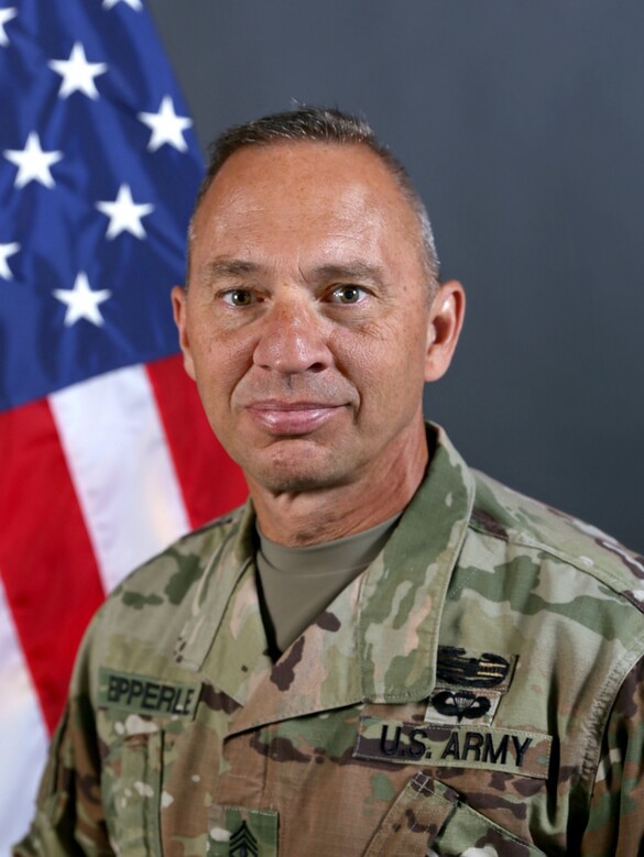 Retired IANG Command Sgt. Maj. Todd Eipperle
