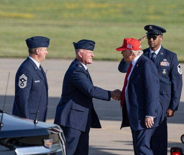 POTUS Visits 132nd 