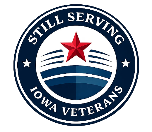 Still Serving Iowa Vets Logo