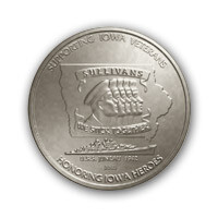bronze medal front