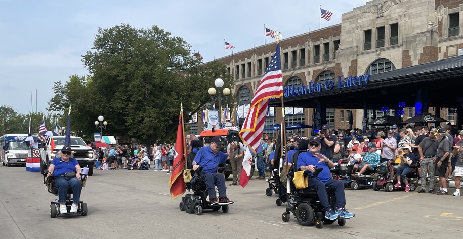 IVH Color Guard at Parade