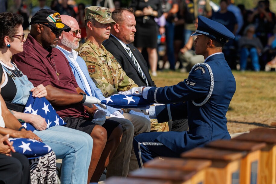 Congressman Zach Nunn at Final Salute